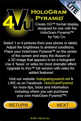 Game screenshot HoloGram Pyramid™ 4Vu™ LITE apk