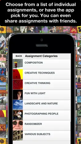 Game screenshot Learn Photo365 iPhotography Assignment Generator apk