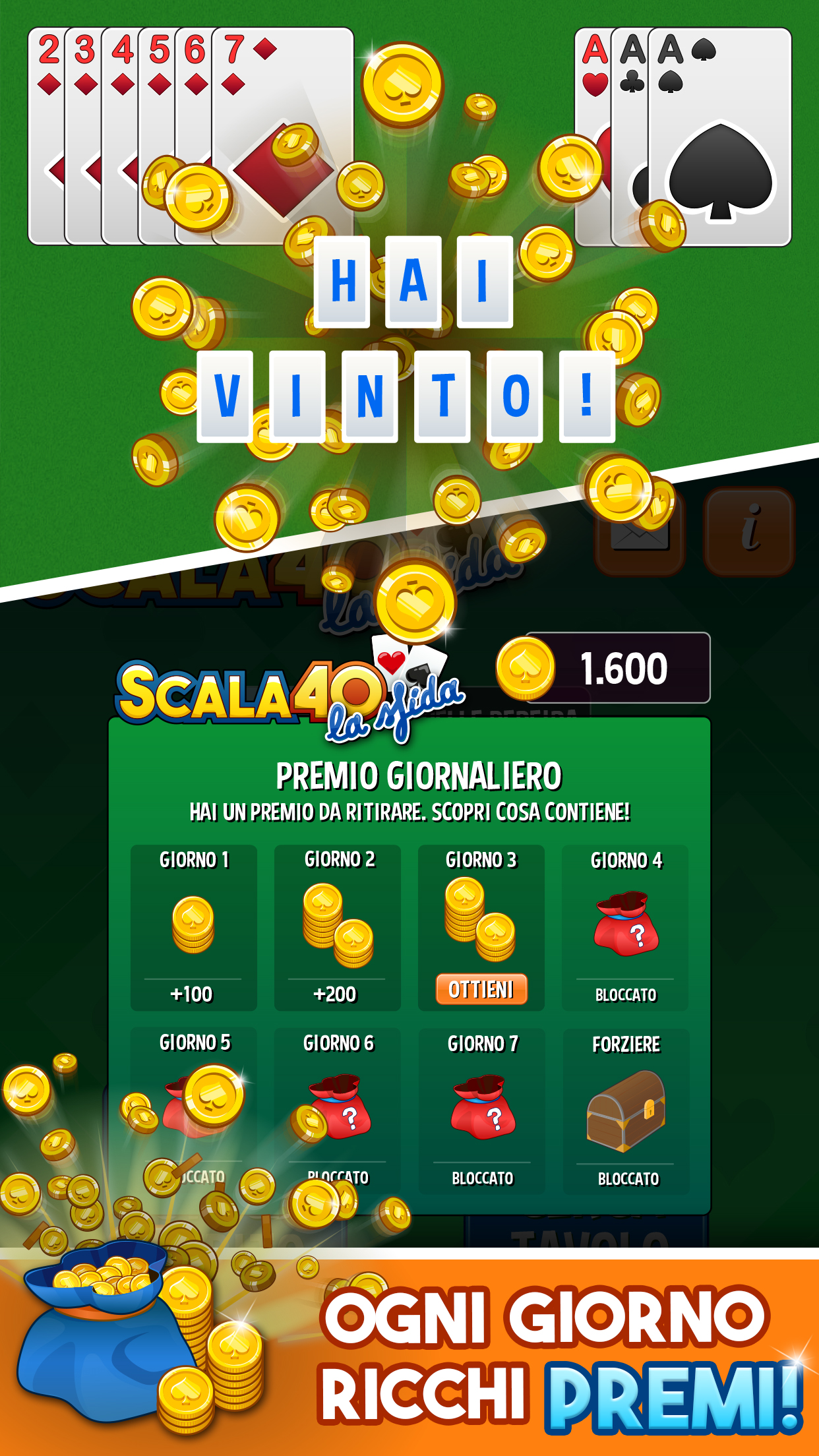 Scala 40: la sfida! screenshot 5