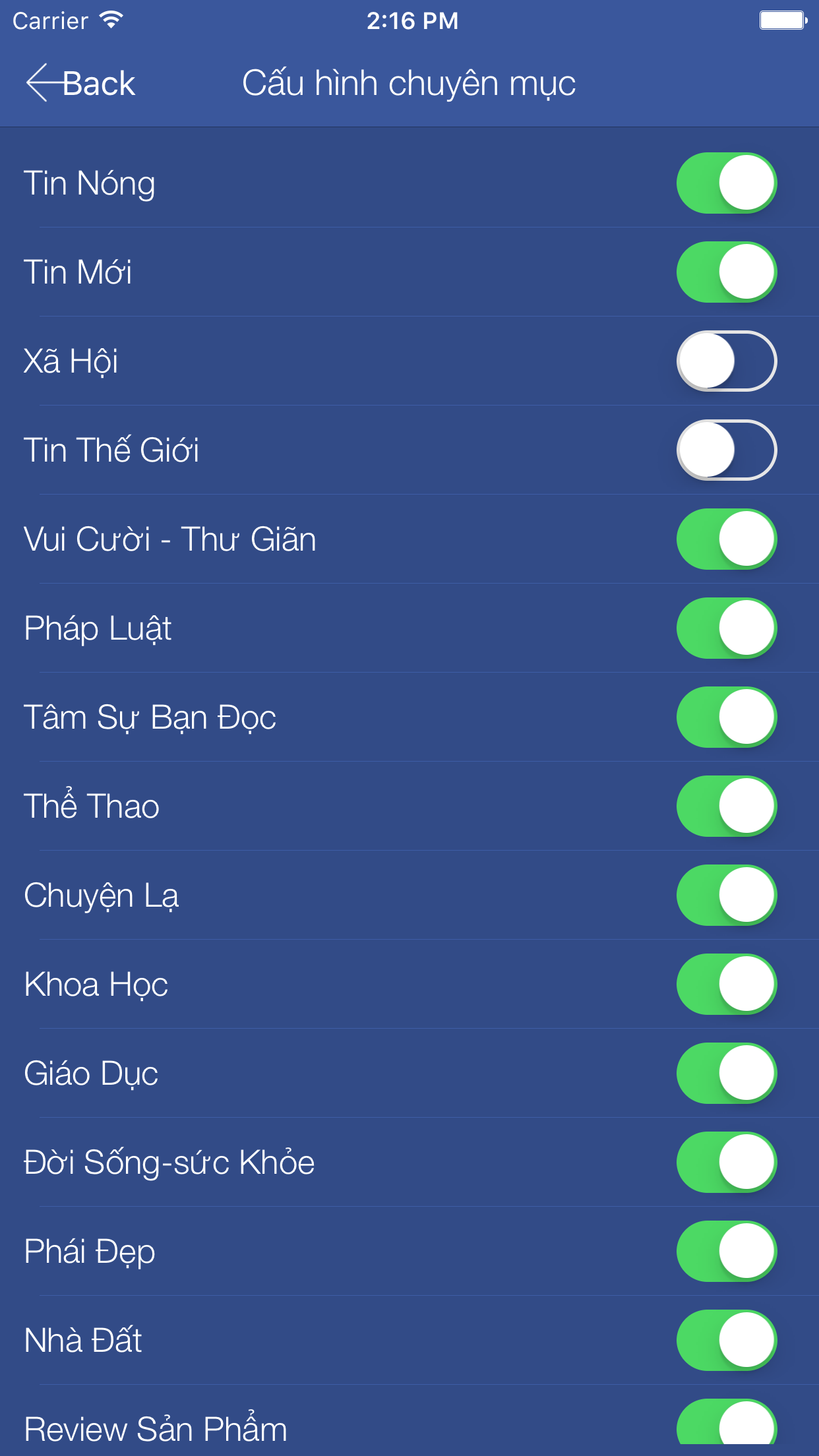 Báo Việt screenshot 3