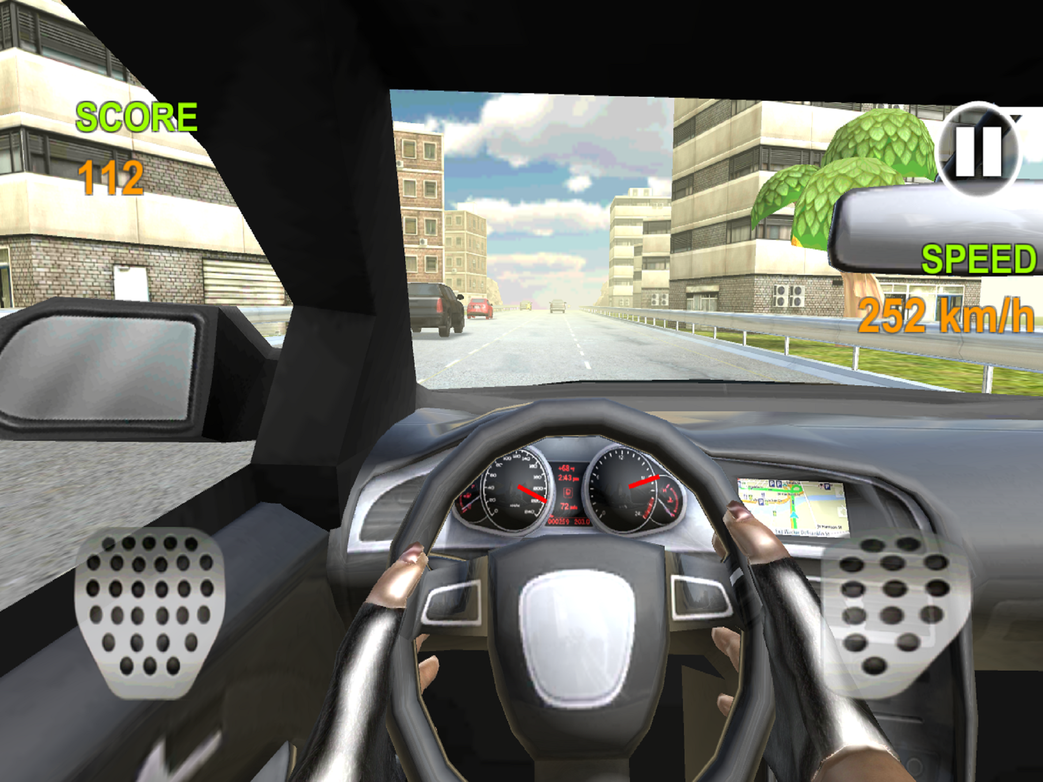Extreme Racing In Car 3D Free screenshot 6