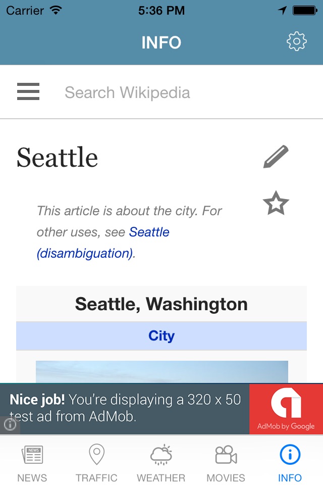 iPhone screenshot