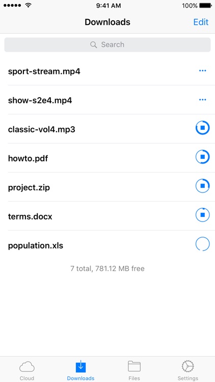 QWE Downloads PRO. Downloader and File Manager