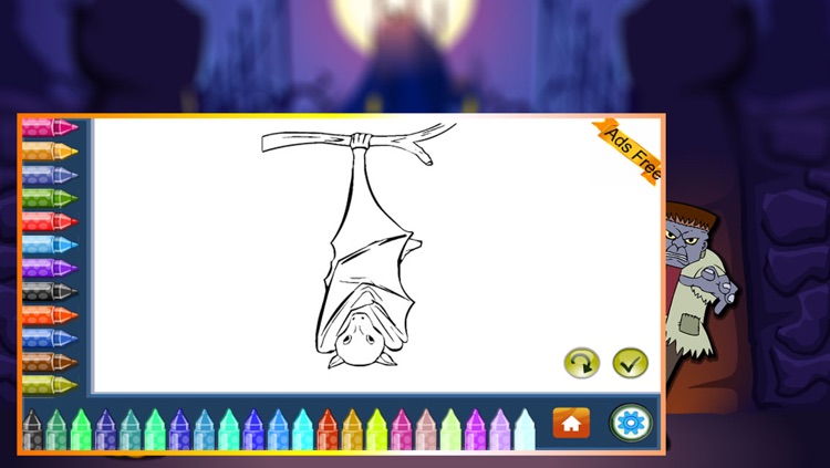 Halloween Coloring Book screenshot-3