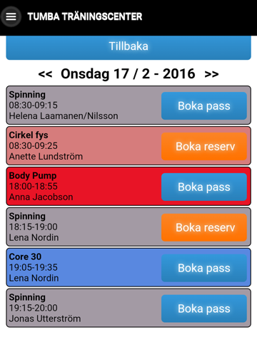 Screenshot #5 pour Tumba Träningscenter