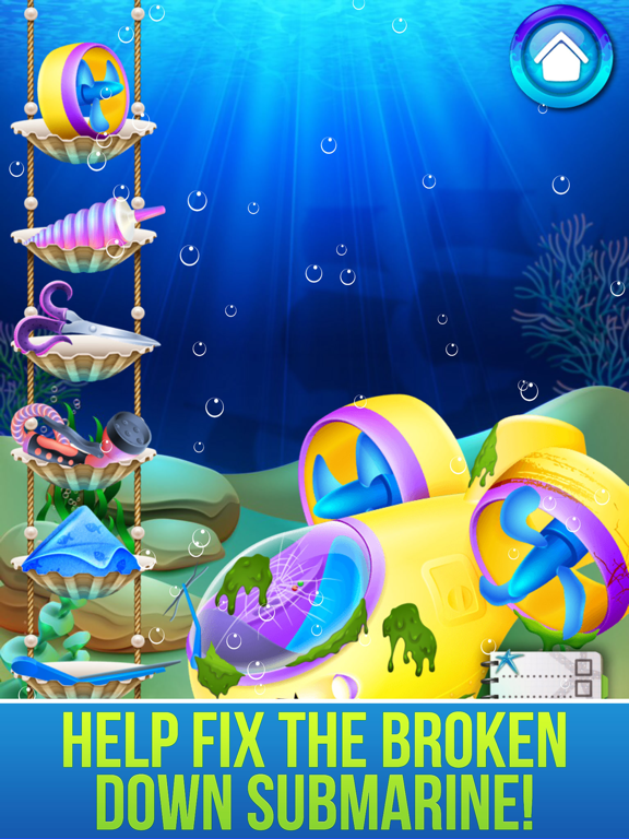 Screenshot #6 pour Mermaid's New Baby - Family Spa Story & Kids Games