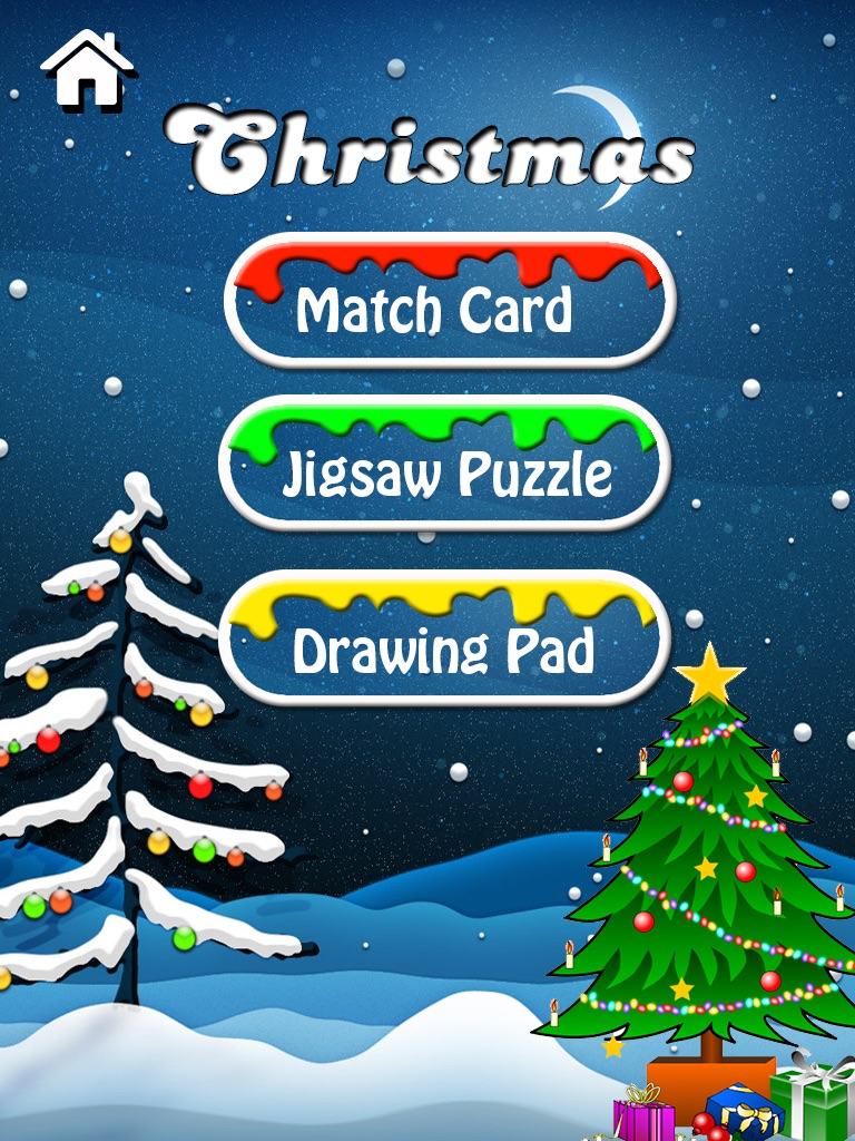 Christmas Games 3 in 1- Match Puzzle Jigsaw Puzzle and Drawing Pad screenshot 6