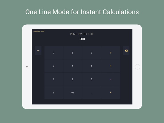 Calcly: Free Universal Calculator for iPad iPad screenshot 4 - Productivity app