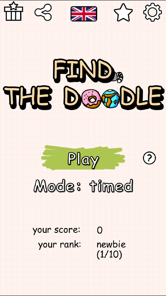 #1. Seek And Find The Doodle (iOS) 由: Alexander Ryabinin