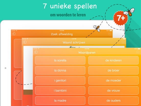 6000 Woorden - Leer Gratis Italiaans Woordenschat iPad app afbeelding 4
