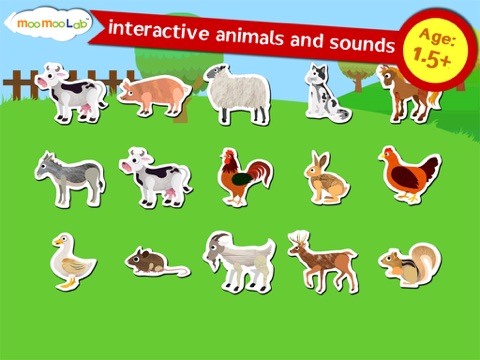 Screenshot #5 pour Les Animaux de la Ferme -  Activités, Puzzles, Coloriage, Jeux pour Enfant Avec Moo Moo Lab