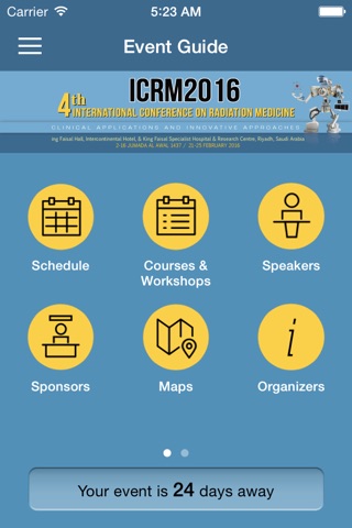 ICRM 2016 Event App screenshot 3