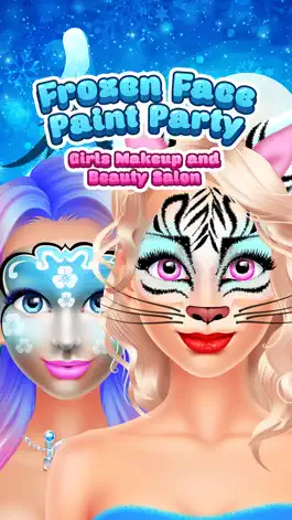 Game screenshot Frozen Face Paint Party - Kids Christmas Games Spa mod apk