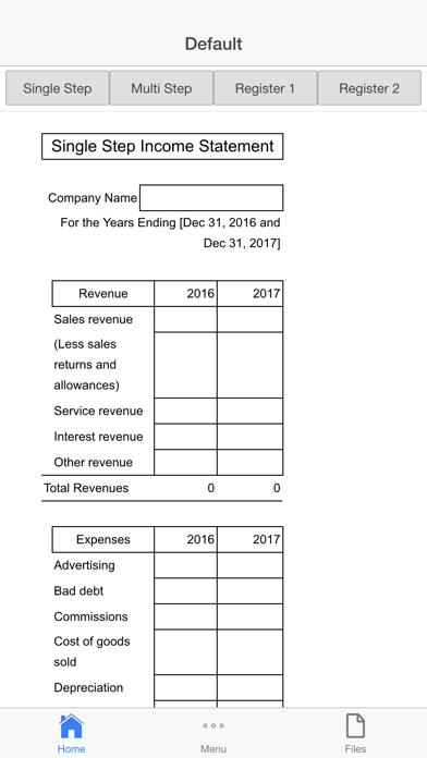 Screenshot #2 pour Income Statement