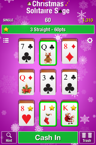 Christmas Solitaire Sage screenshot 2