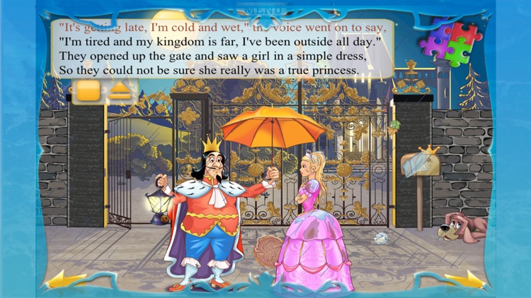 The Princess and the Pea – An Interactive Children’s Story Book HD screenshot-3