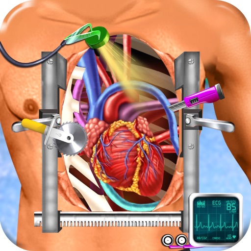 Crazy Surgeon Heart Surgery Simulator Doctor Game icon