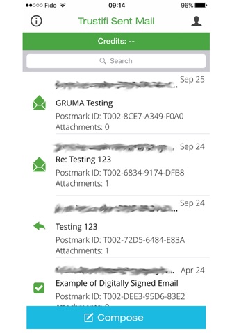 Trustifi Secure Postmarked Email screenshot 2