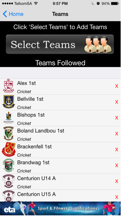 Screenshot #2 pour WebSports