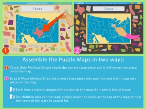 United States Of America LITE - A Montessori Approach To Geography screenshot #4 for iPad