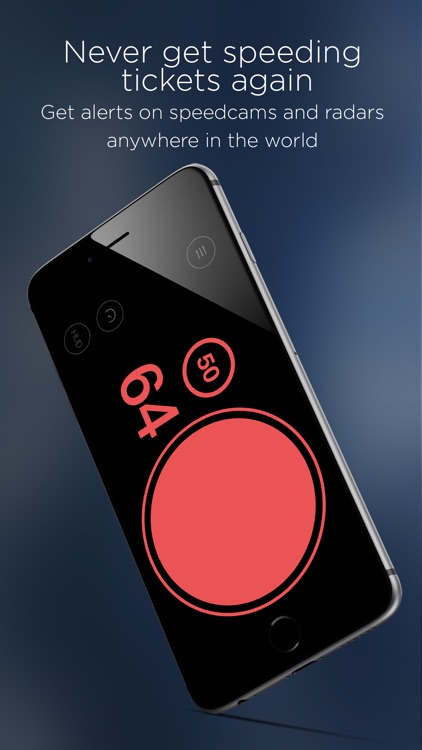 Speed cameras and speed limits with HUD mode — Speedometer by HUDWAY
