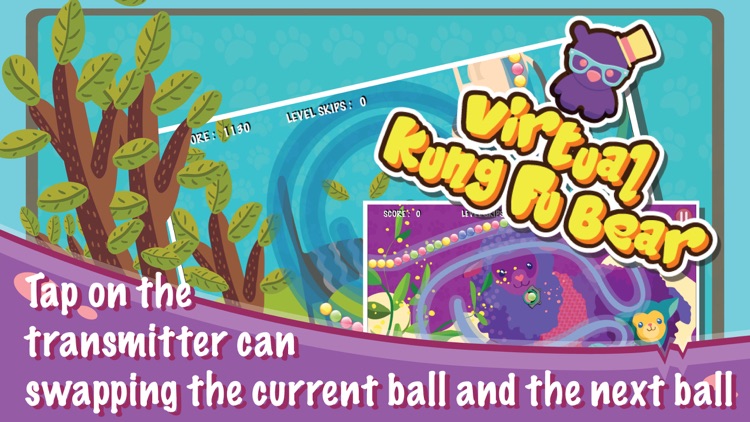 Virtual Kung Fu Bear :Preschool Puzzles Beggar Ball Game