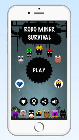 Game screenshot Robo Miner Survival Games - Gold Mine Robot Endless Run Game on Spinning Wheel Craft mod apk