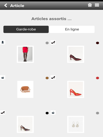 Screenshot #5 pour Fidby Fashion - Chercher vos vêtements par couleur