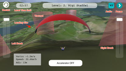 Screenshot #1 pour Para Glider Game