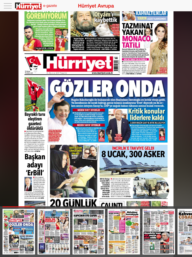 Hürriyet Egazete screenshot 7