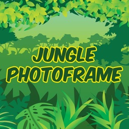 Wild Jungle Theme Photo Frame/Collage Maker and Editor