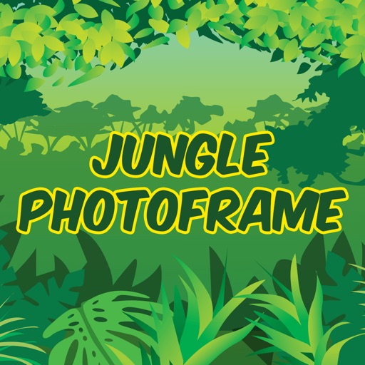 Wild Jungle Theme Photo Frame/Collage Maker and Editor Icon