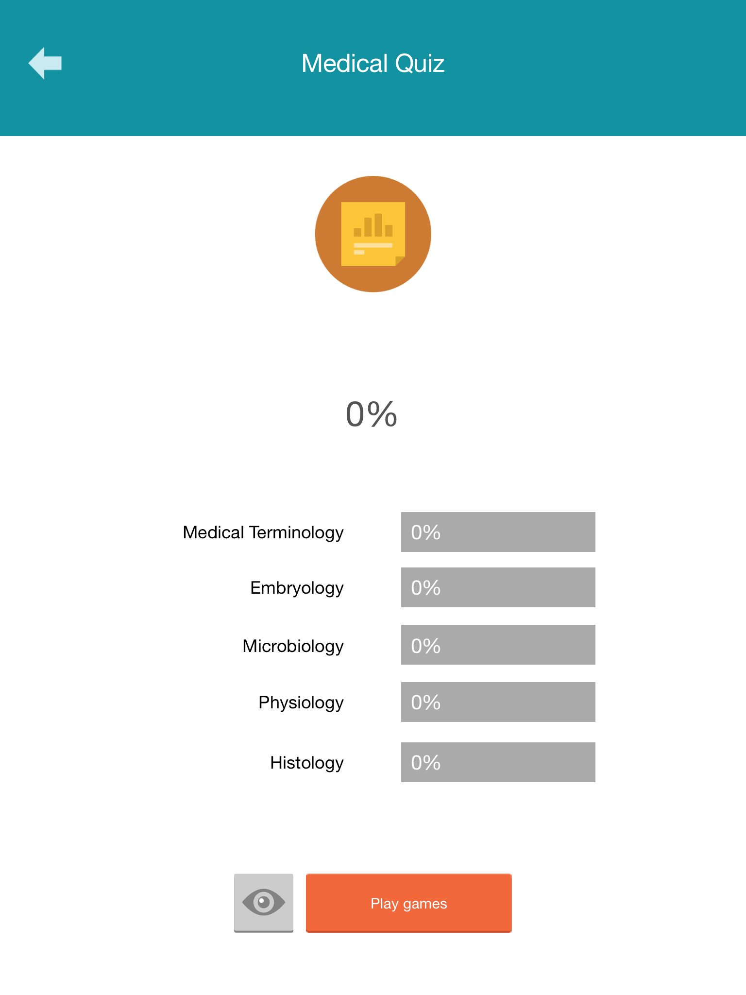 Medical Quiz Game