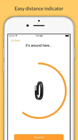 Game screenshot Finder for Jawbone Lite - find your lost UP24, UP2, UP3 and UP4 hack
