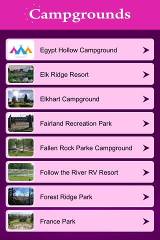 Indiana Campgrounds and RV Parks screenshot 2