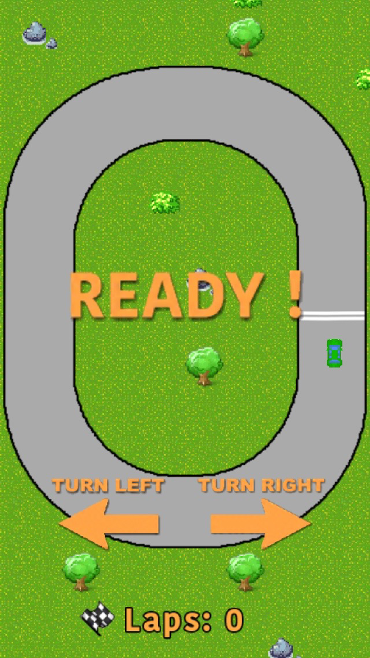 Crash Race -  The racing car game in 8 bit style