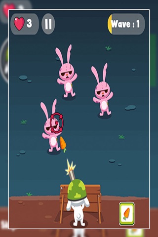 Rabbit Vs Zombie Defense screenshot 3