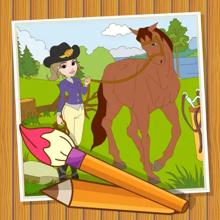 Coloringbook Horses  – Color, design and play with your own little horse and pony Cheats