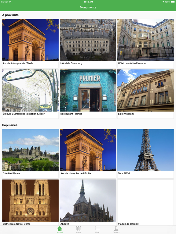 Screenshot #5 pour Monuments - Guide Touristique des Monuments Historiques de Paris et de Province