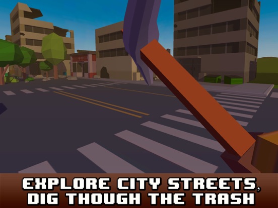 Screenshot #5 pour Pixel City Survival Simulator 3D