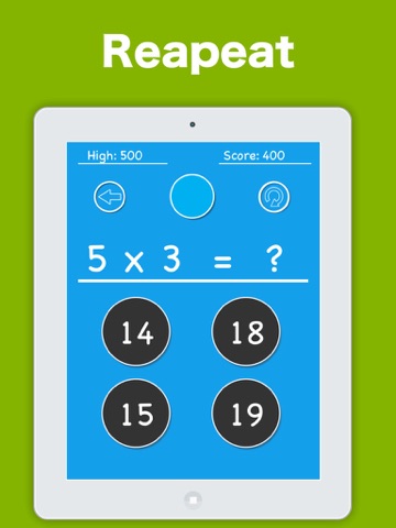 Screenshot #6 pour Times Tables Quiz - Fun multiplication math game for adults, kids, middle school, 3rd, 4th, 5td, 6th, 7th grade