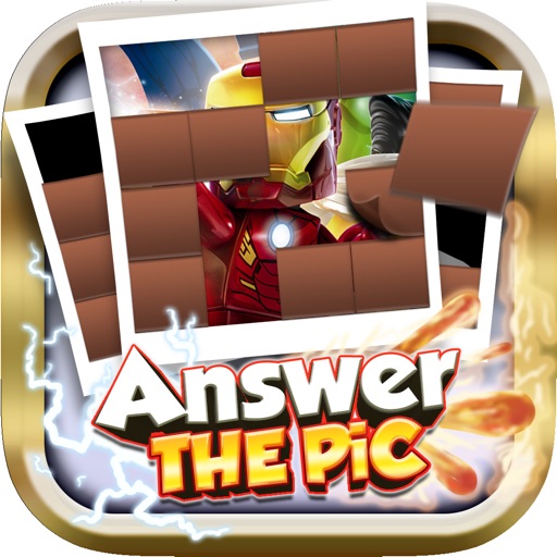 Answers The Pics : Lego Heroes Trivia Reveal The Photo Free Games icon