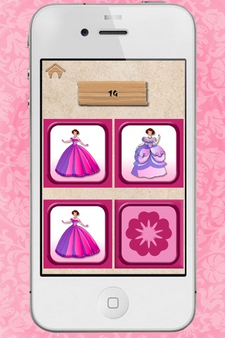 princesses memory: games for brain training for girls screenshot 3
