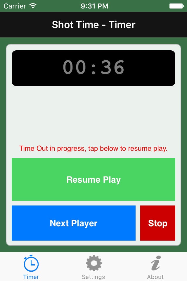 Shot Time Lite - Pool Timer screenshot 3