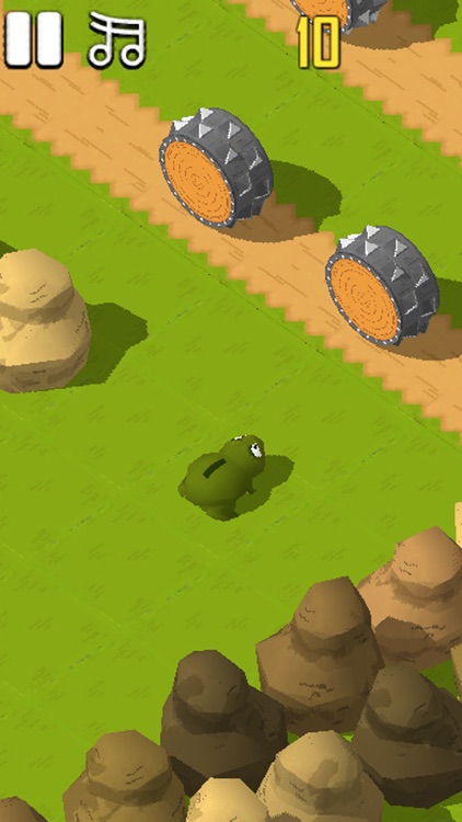 Crazy Frog Jumping - Cross The Road New Challenge screenshot-3