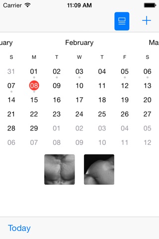 Gym Calendar screenshot 4