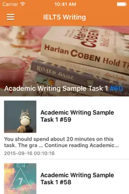 Game screenshot IELTS General and Academic Writing - Important Tips,High Scoring Sample Answers! mod apk