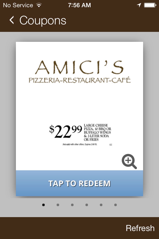 Amici's Pizzeria Restaurant screenshot 3