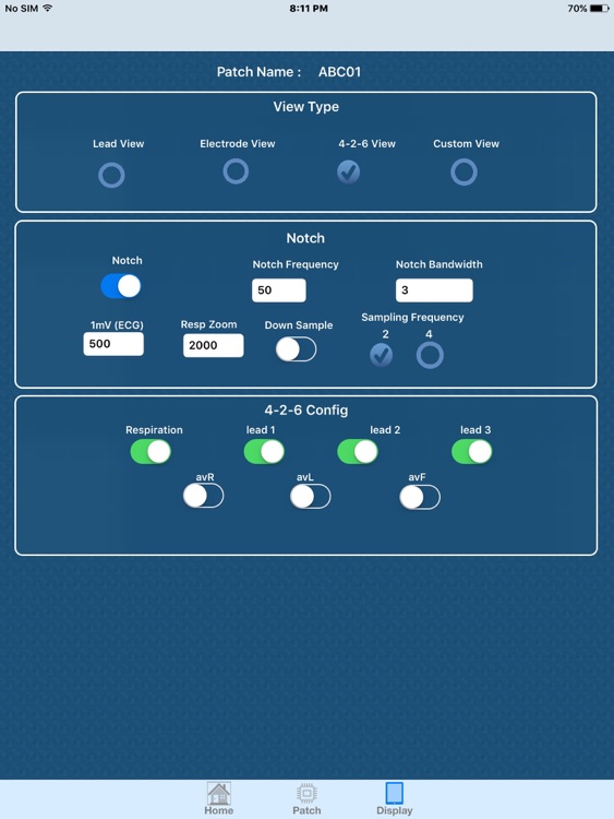 Hmicro ECG Monitoring