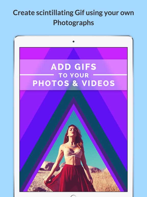 GIF Creator-Free Animate your Photos iPad screenshot 4 - Photo & Video app